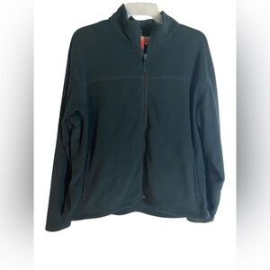 Black Full-Zip Fleece Jacket